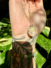 Load image into Gallery viewer, ♡one of one♡ raw opal necklace in sterling silver ***