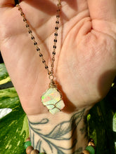 Load image into Gallery viewer, ♡one of one♡ raw opal necklace in 14k gold *