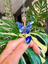 Load image into Gallery viewer, crystal butterfly smoke ring ♡ *handmade for you*