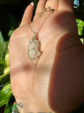 Load image into Gallery viewer, ♡one of one♡ raw quartz necklace sterling silver