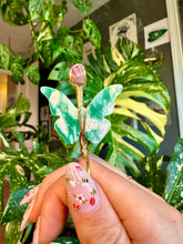 Load image into Gallery viewer, crystal butterfly smoke ring ♡ *handmade for you*