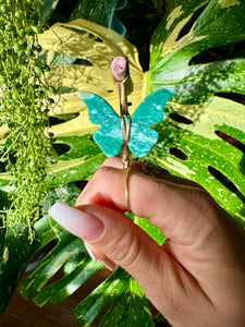 crystal butterfly smoke ring ♡ **pre-order** ♡