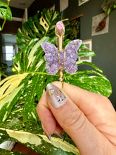Load image into Gallery viewer, crystal butterfly smoke ring ♡ *handmade for you*