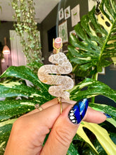 Load image into Gallery viewer, crystal snake smoke ring ♡ *handmade for you*