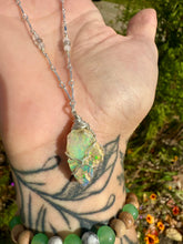 Load image into Gallery viewer, ♡one of one♡ raw opal necklace in sterling silver *