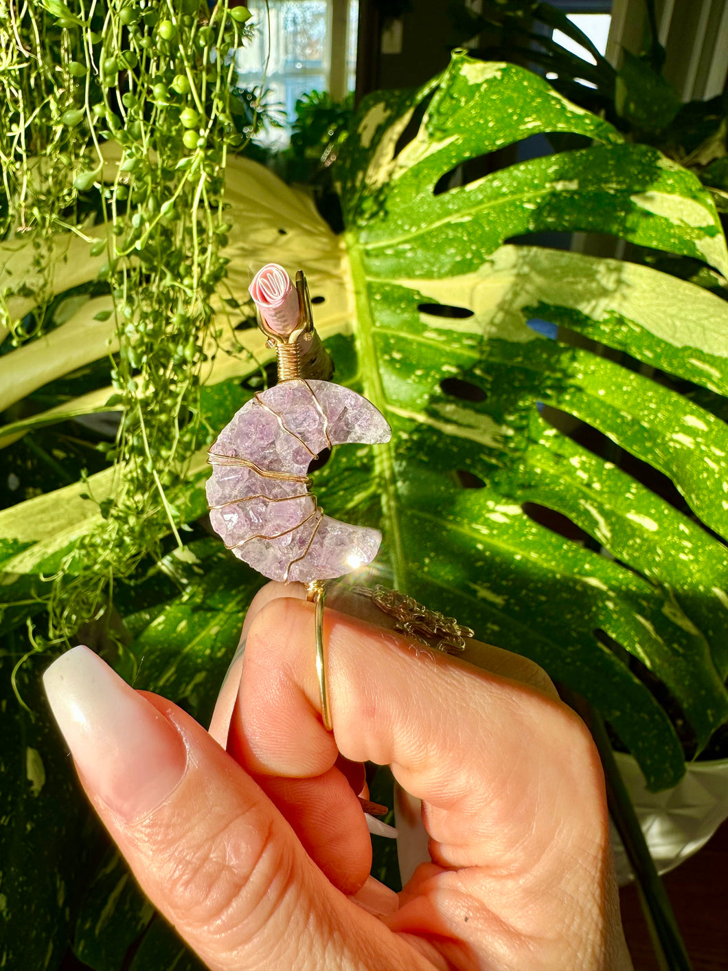 crystal moon ♡ smoke ring ♡       **pre-order** ♡