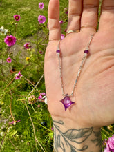 Load image into Gallery viewer, amethyst &amp; moonstone sparkle necklace