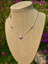 Load image into Gallery viewer, amethyst &amp; moonstone sparkle necklace
