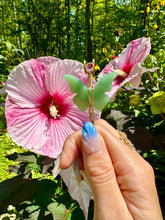 Load image into Gallery viewer, crystal butterfly smoke ring ♡ *handmade for you*