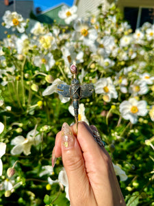 dragonfly crystal smoke ring ♡ **pre-order** ♡