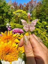 Load image into Gallery viewer, crystal butterfly smoke ring ♡ *handmade for you*