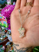 Load image into Gallery viewer, ♡one of one♡ raw opal necklace sterling silver