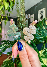 Load image into Gallery viewer, crystal snake smoke ring ♡ *handmade for you*