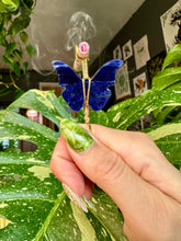 Load image into Gallery viewer, crystal butterfly smoke ring ♡ *handmade for you*