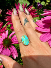 Load image into Gallery viewer, sterling silver turquoise ring- handmade for you in your size