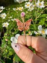 Load image into Gallery viewer, little crystal butterfly smoke ring ♡