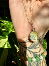 Load image into Gallery viewer, ♡one of one♡ raw opal necklace in sterling silver ***