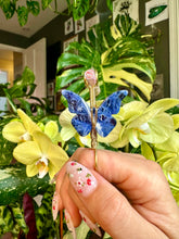 Load image into Gallery viewer, crystal butterfly smoke ring ♡ *handmade for you*