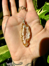 Load image into Gallery viewer, ♡one of one♡ agate geode necklace sterling silver