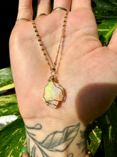 Load image into Gallery viewer, ♡one of one♡ raw opal necklace in 14k gold *
