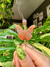Load image into Gallery viewer, crystal butterfly smoke ring ♡ *handmade for you*