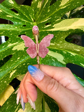 Load image into Gallery viewer, crystal butterfly smoke ring ♡ *handmade for you*