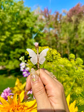 Load image into Gallery viewer, crystal butterfly smoke ring ♡ *handmade for you*
