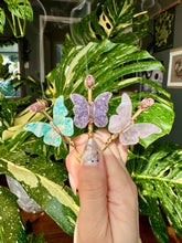 Load image into Gallery viewer, crystal butterfly smoke ring ♡ *handmade for you*