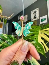Load image into Gallery viewer, crystal butterfly smoke ring ♡ *handmade for you*