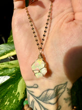 Load image into Gallery viewer, ♡one of one♡ raw opal necklace in 14k gold *