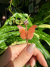 Load image into Gallery viewer, crystal butterfly smoke ring ♡ *handmade for you*