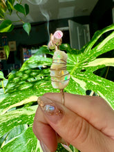 Load image into Gallery viewer, ♡one of one♡ 14k gold raw opal smoke ring ***
