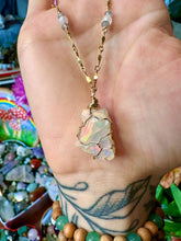 Load image into Gallery viewer, NEW ♡one of one♡ raw opal necklace 14k gold