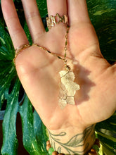 Load image into Gallery viewer, ♡one of one♡ raw quartz necklace 14k gold