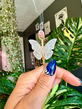 Load image into Gallery viewer, crystal butterfly smoke ring ♡ *handmade for you*