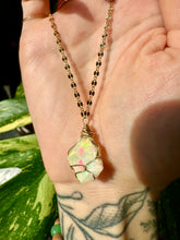 Load image into Gallery viewer, ♡one of one♡ raw opal necklace in 14k gold *