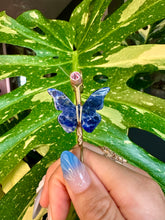 Load image into Gallery viewer, crystal butterfly smoke ring ♡ *handmade for you*