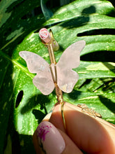 Load image into Gallery viewer, crystal butterfly smoke ring ♡ *handmade for you*
