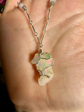 Load image into Gallery viewer, NEW ♡one of one♡ raw opal necklace sterling silver