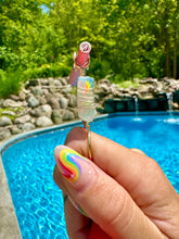 Load image into Gallery viewer, ♡one of one♡ 14k gold raw opal smoke ring 🌈