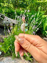 Load image into Gallery viewer, ♡*one of one*♡ 14k gold raw quartz moon smoke ring