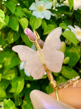 Load image into Gallery viewer, crystal butterfly smoke ring ♡ **pre-order** ♡