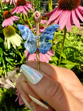 Load image into Gallery viewer, crystal butterfly smoke ring ♡ *handmade for you*