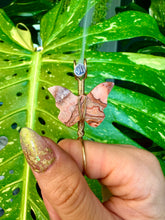 Load image into Gallery viewer, little crystal butterfly smoke ring ♡ **pre-order** ♡