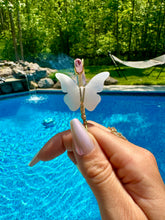 Load image into Gallery viewer, crystal butterfly smoke ring ♡ **pre-order** ♡