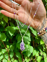 Load image into Gallery viewer, ♡*one of one*♡ amethyst necklace sterling silver
