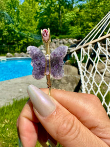 crystal butterfly smoke ring ♡ **pre-order** ♡