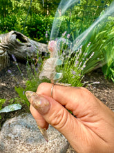 Load image into Gallery viewer, ♡*one of one*♡ 14k gold raw quartz moon smoke ring