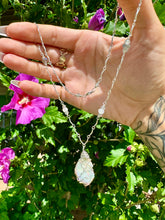 Load image into Gallery viewer, ♡*one of one*♡ raw opal necklace sterling silver