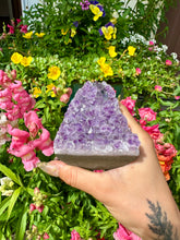 Load image into Gallery viewer, raw amethyst 💜 standing formation